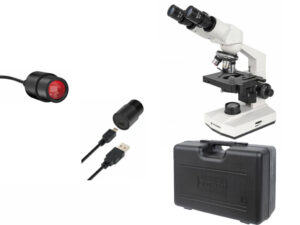 Basis microscoop binoculair + Micro Oculair Full HD camera